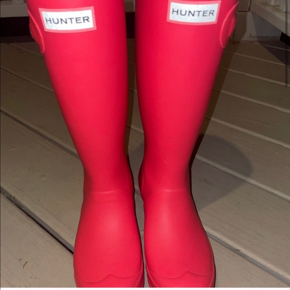 Hunter rain boots